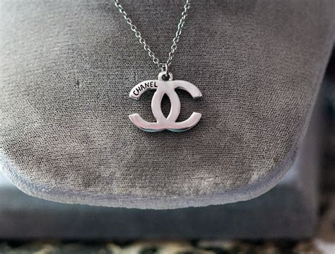 chanel long necklace replica|fake chanel necklace.